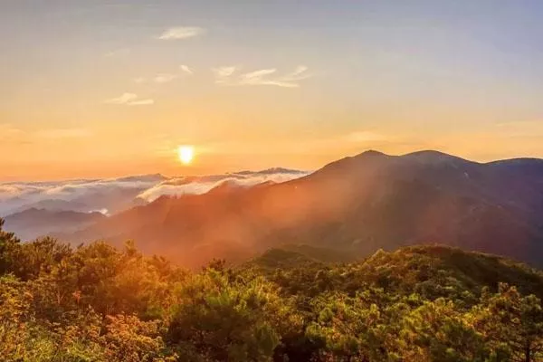 成都龙泉山看日出的最佳地点